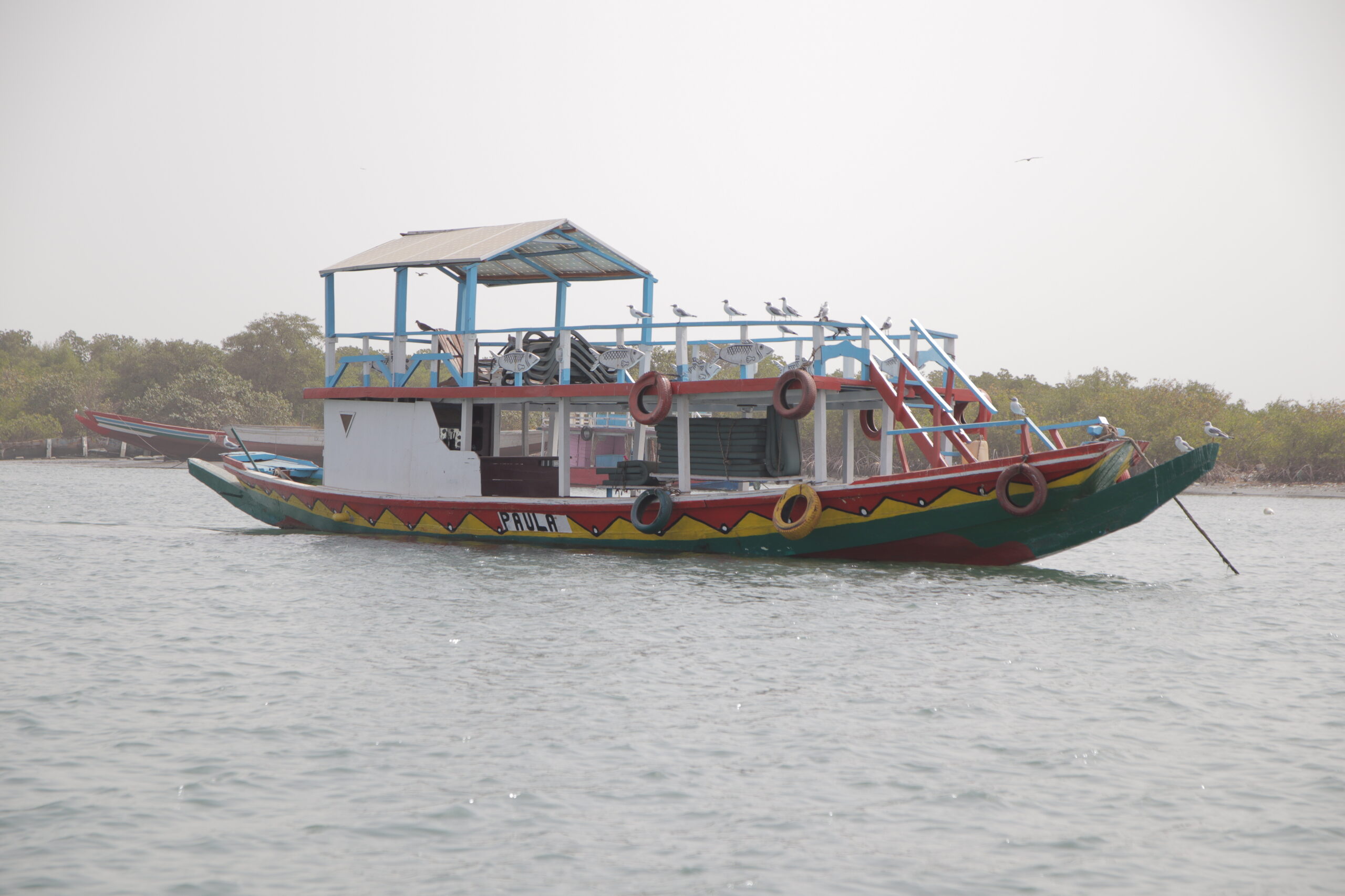 Boat on the River Gambia